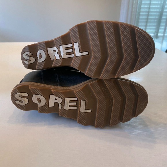 Sorel Joan Of Arctic Wedge II Zipper Bootie Women's Size 9.5 US Brown NL3766-205 - Picture 8 of 11